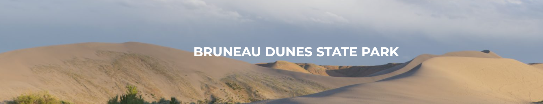 Bruneau Dunes Banner